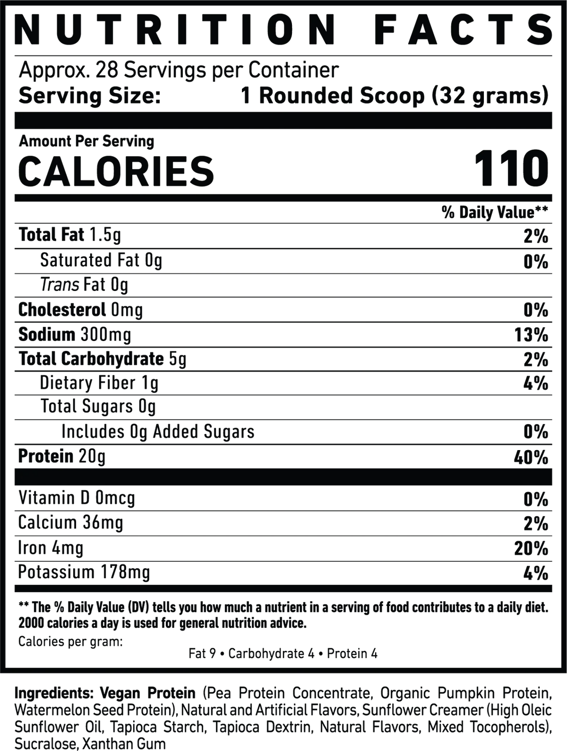 Ghost - Vegan Protein Powder - 2lb