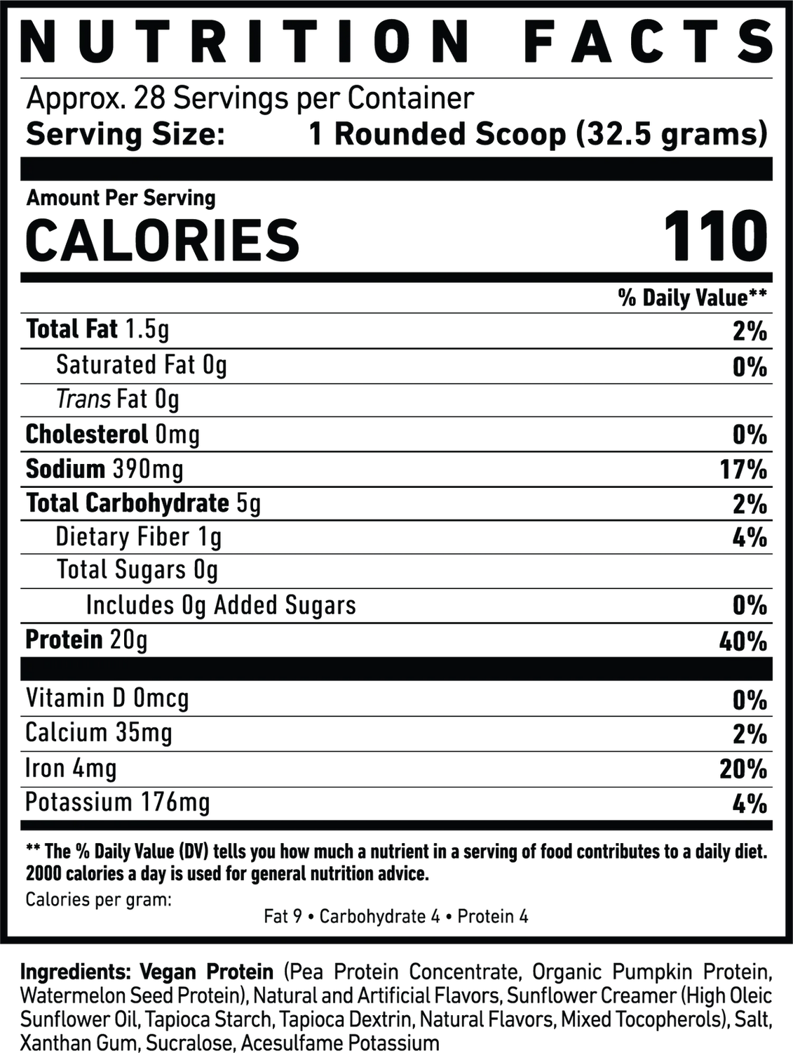 Ghost - Vegan Protein Powder - 2lb