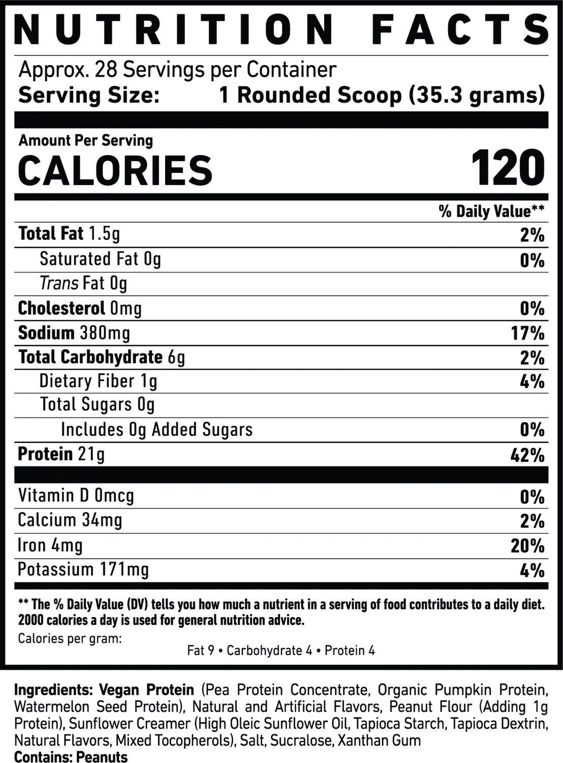 Ghost - Vegan Protein Powder - 2lb