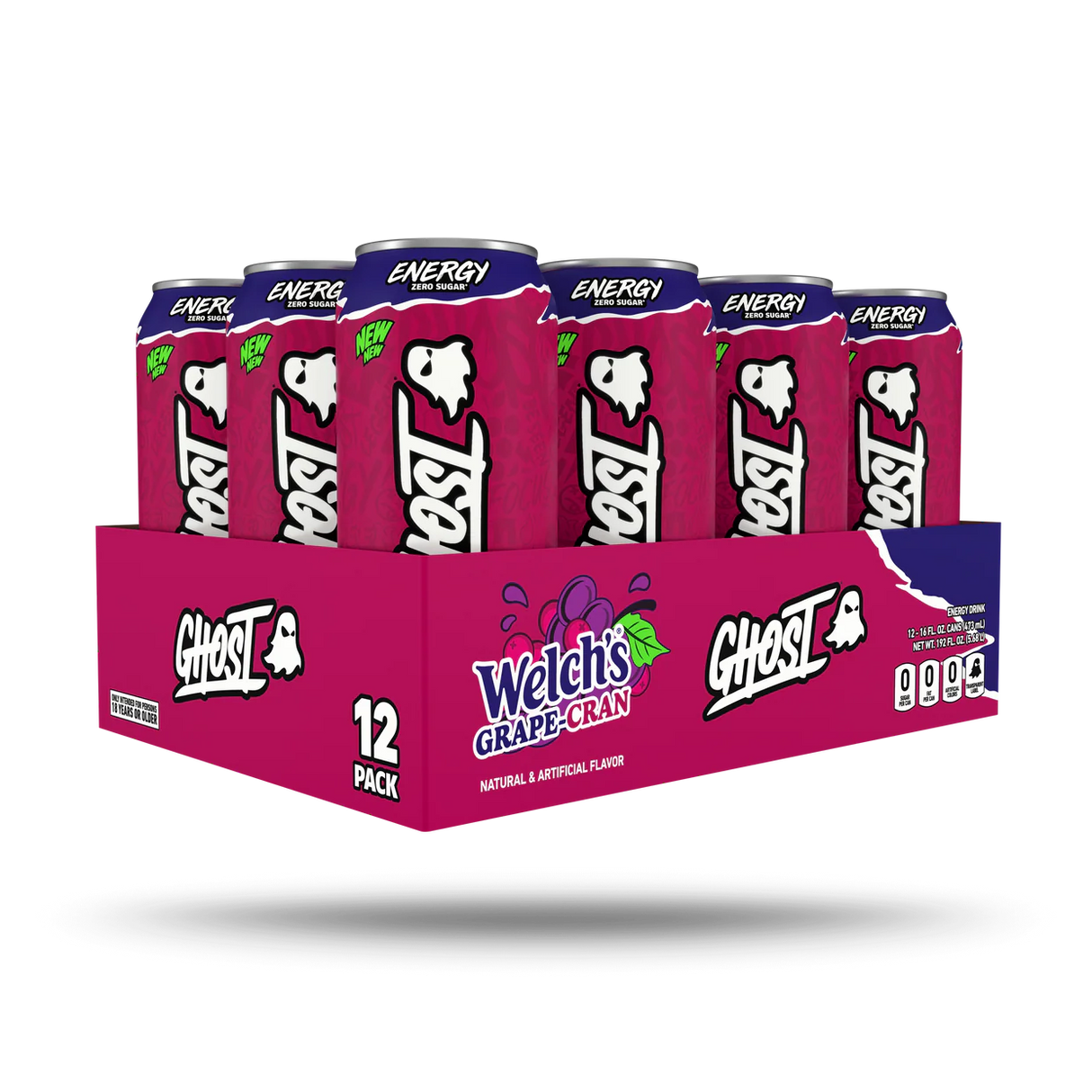 GHOST - Boisson énergisante USA Pack de 12