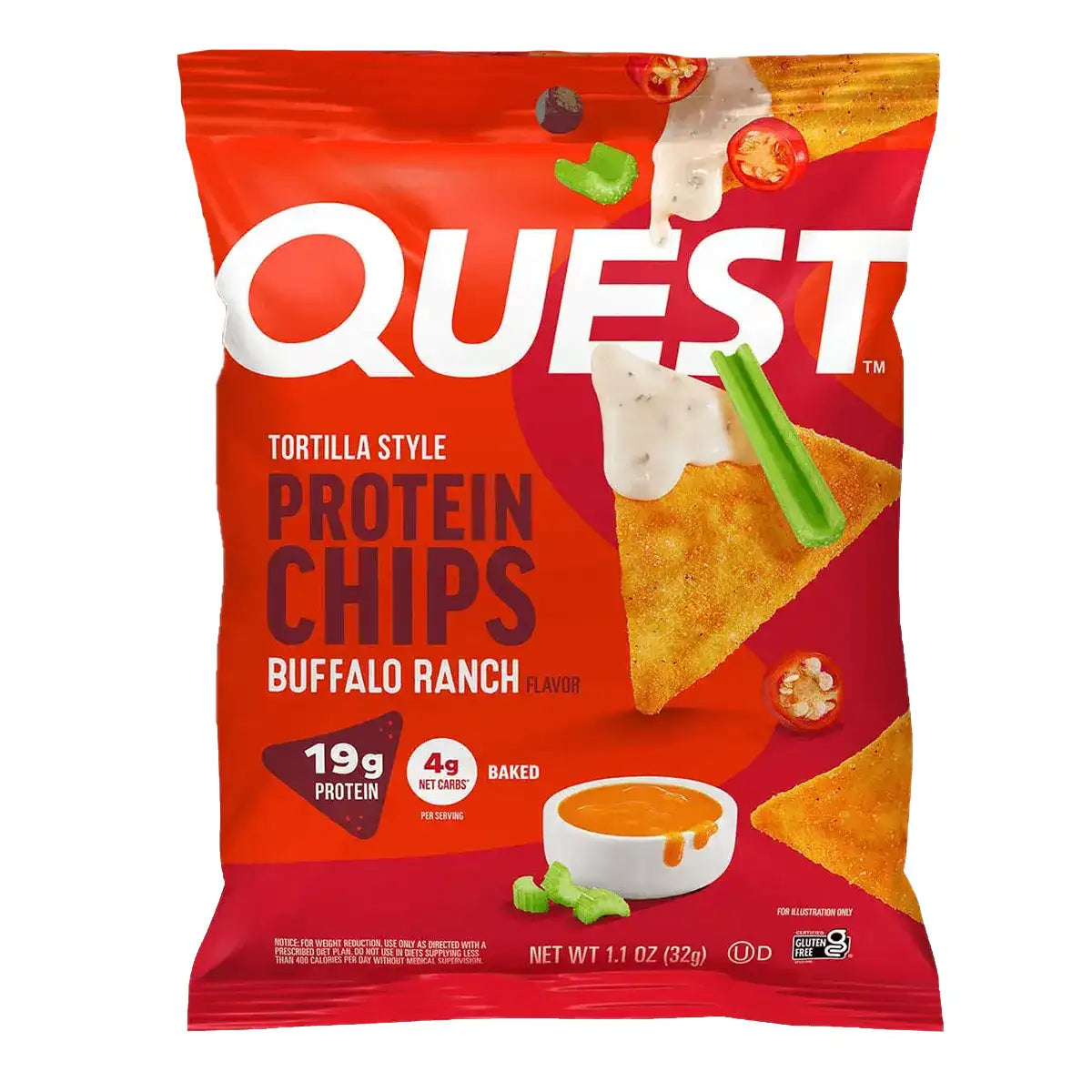 Quest Nutrition - Chips protéinées style tortilla - 32 g