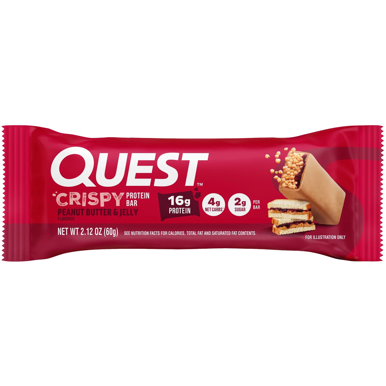 Quest Nutrition - Crispy Hero Protein Bar - 50g