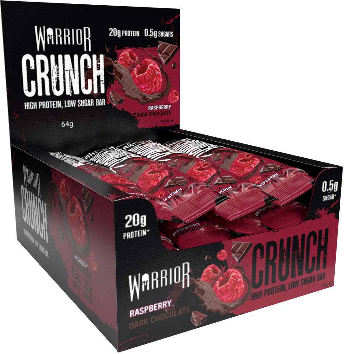 Warrior Crunch - Protein Bar 64g - Box 12