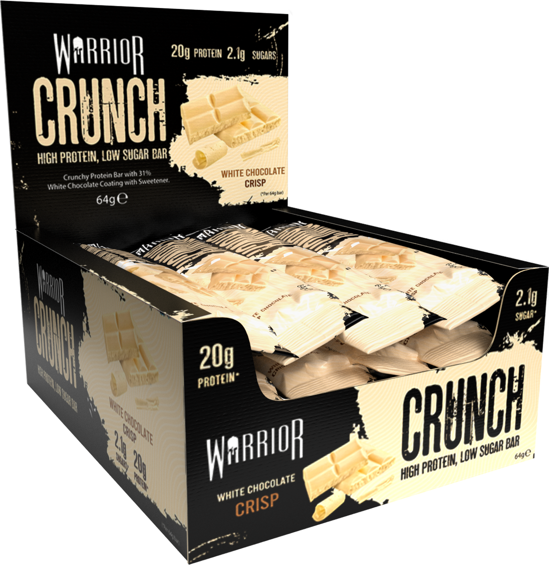 Warrior Crunch - Protein Bar 64g - Box 12