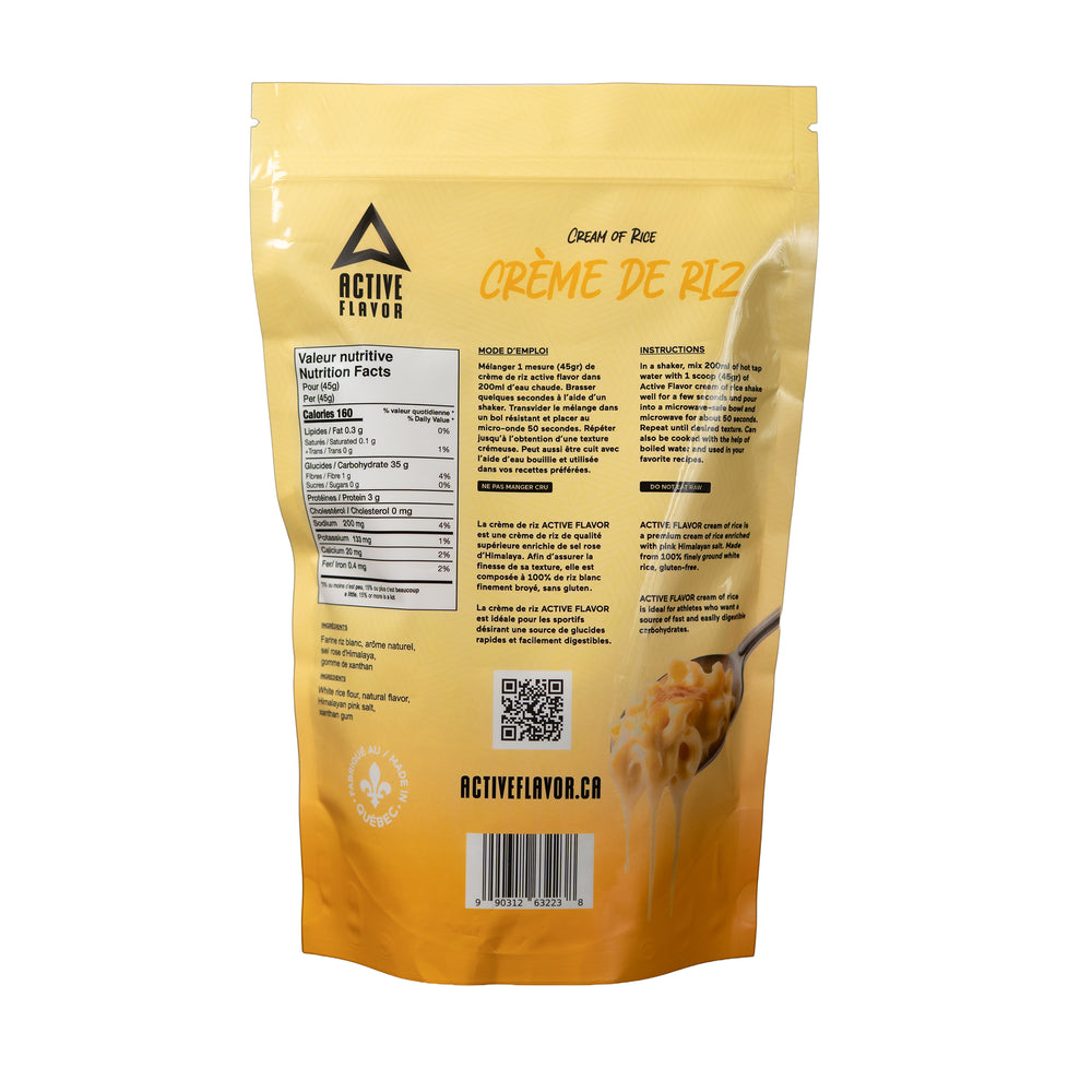 Active Flavor - Cream of Rice - 1.5kg