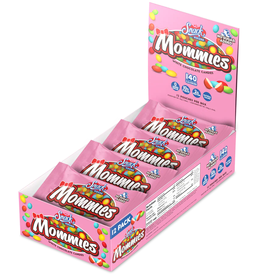 Snack House - Mommies No Sugar White Chocolate Candies - Box 12