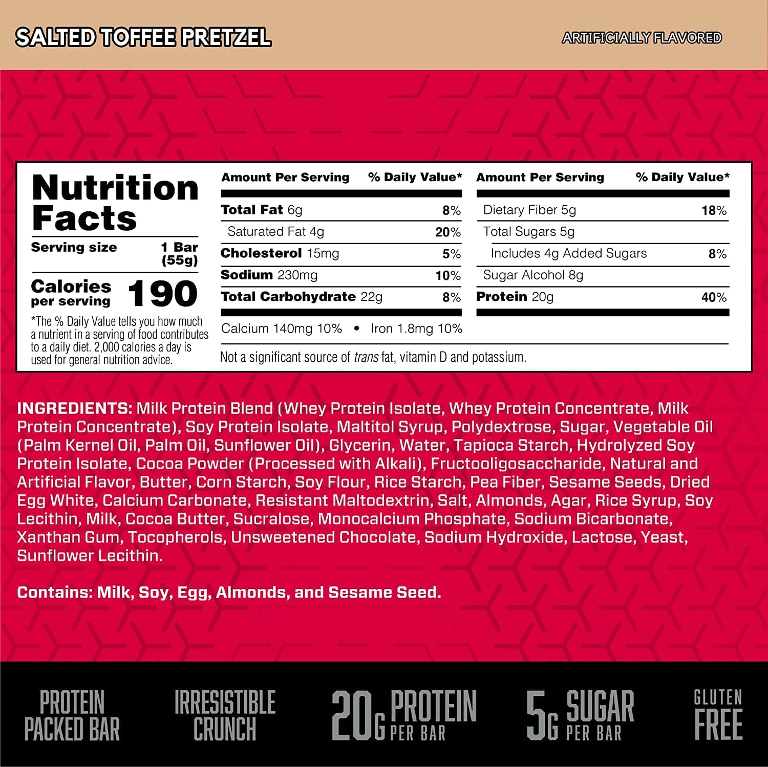 BSN Protein Crisp Bars - 12 x 55 Grams