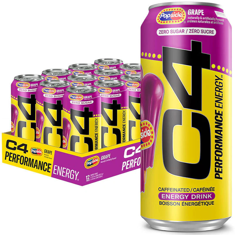 Cellucor - C4 Boisson énergisante gazeuse en canette - 12 x 473 ml