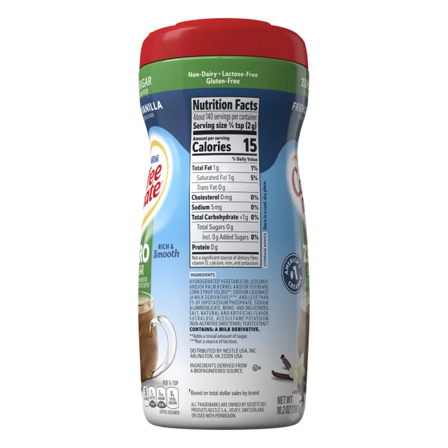 Nestlé - Poudre Coffee Mate sans sucre - 290 g