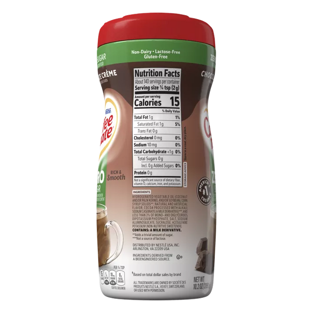 Nestlé - Poudre Coffee Mate sans sucre - 290 g