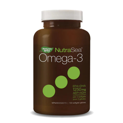 NutraSea - Omega-3 1250 EPA/DHA - 100 SoftGels