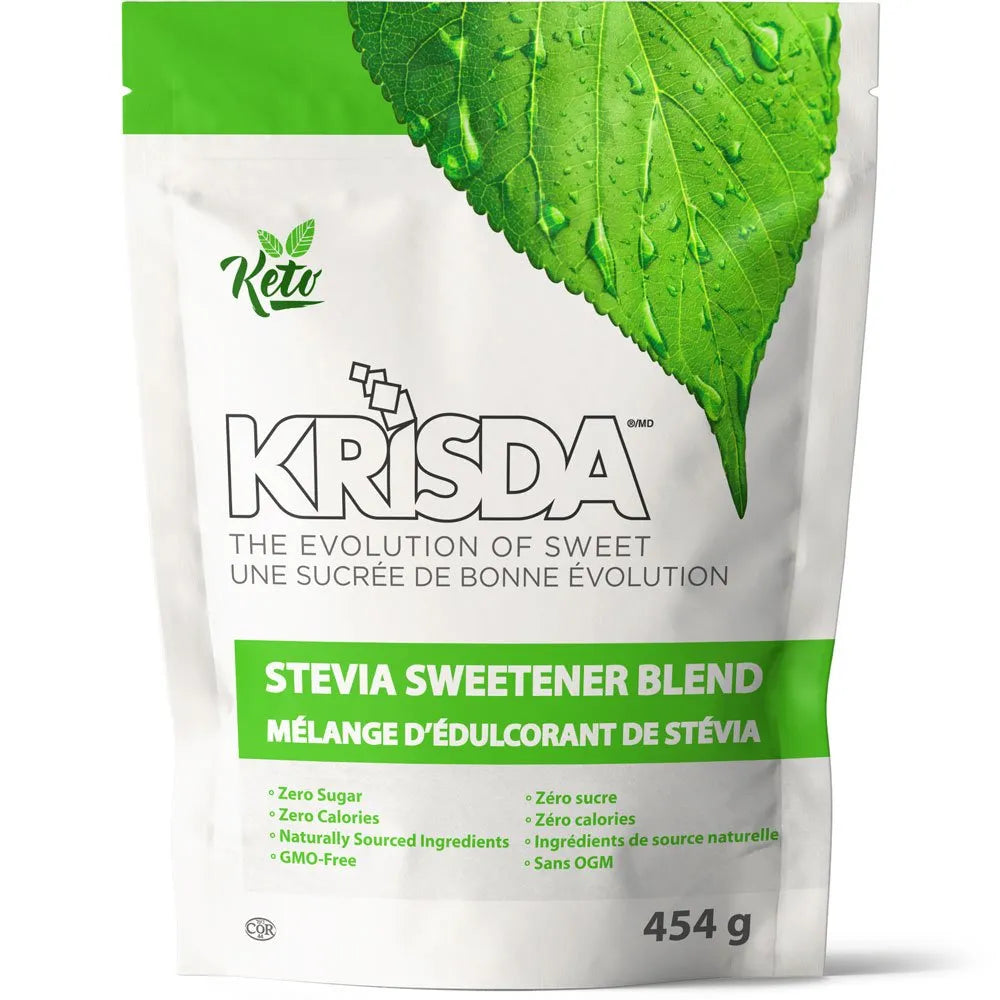 Krisda - Mélange d'édulcorants Stevia - 454g