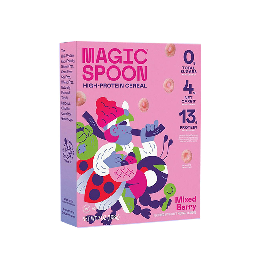 Magic Spoon cereal Mixed Berry flavor
