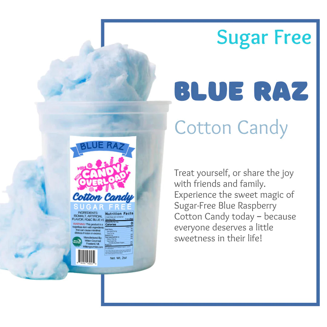 Mitten Gourmet - Sugar Free Cotton Candy - 2oz