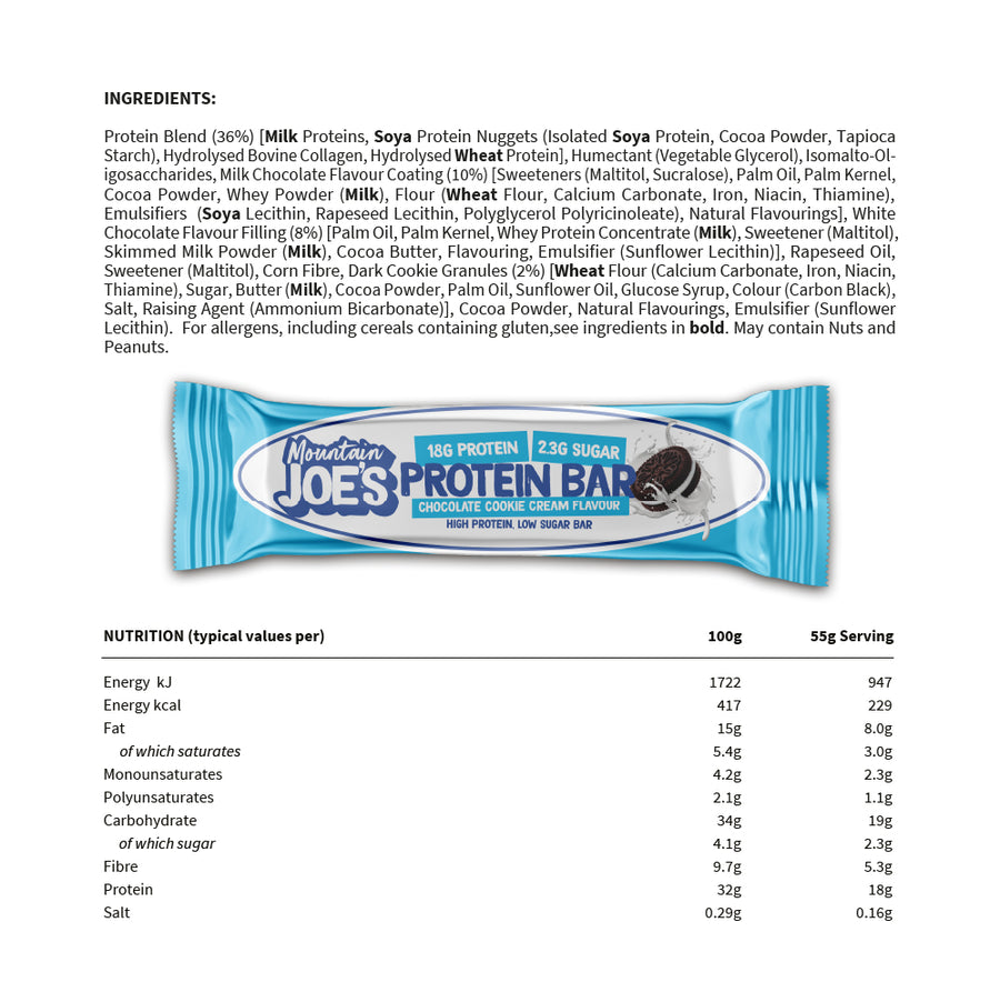 Mountain Joe's - High Protein Bar - 55g