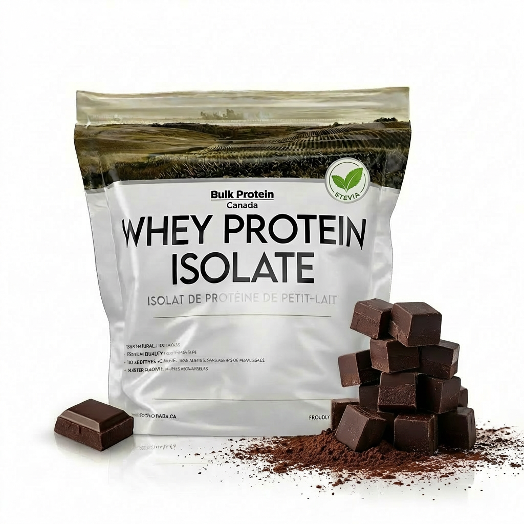 Bulk Protein Canada - Protéine de lactosérum isolée - Poudre canadienne 100 % premium