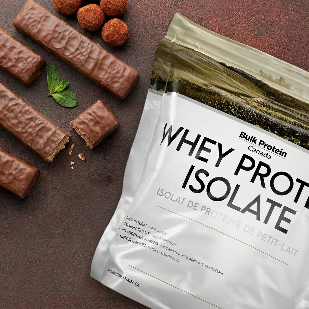 Bulk Protein Canada - Protéine de lactosérum isolée - Poudre canadienne 100 % premium