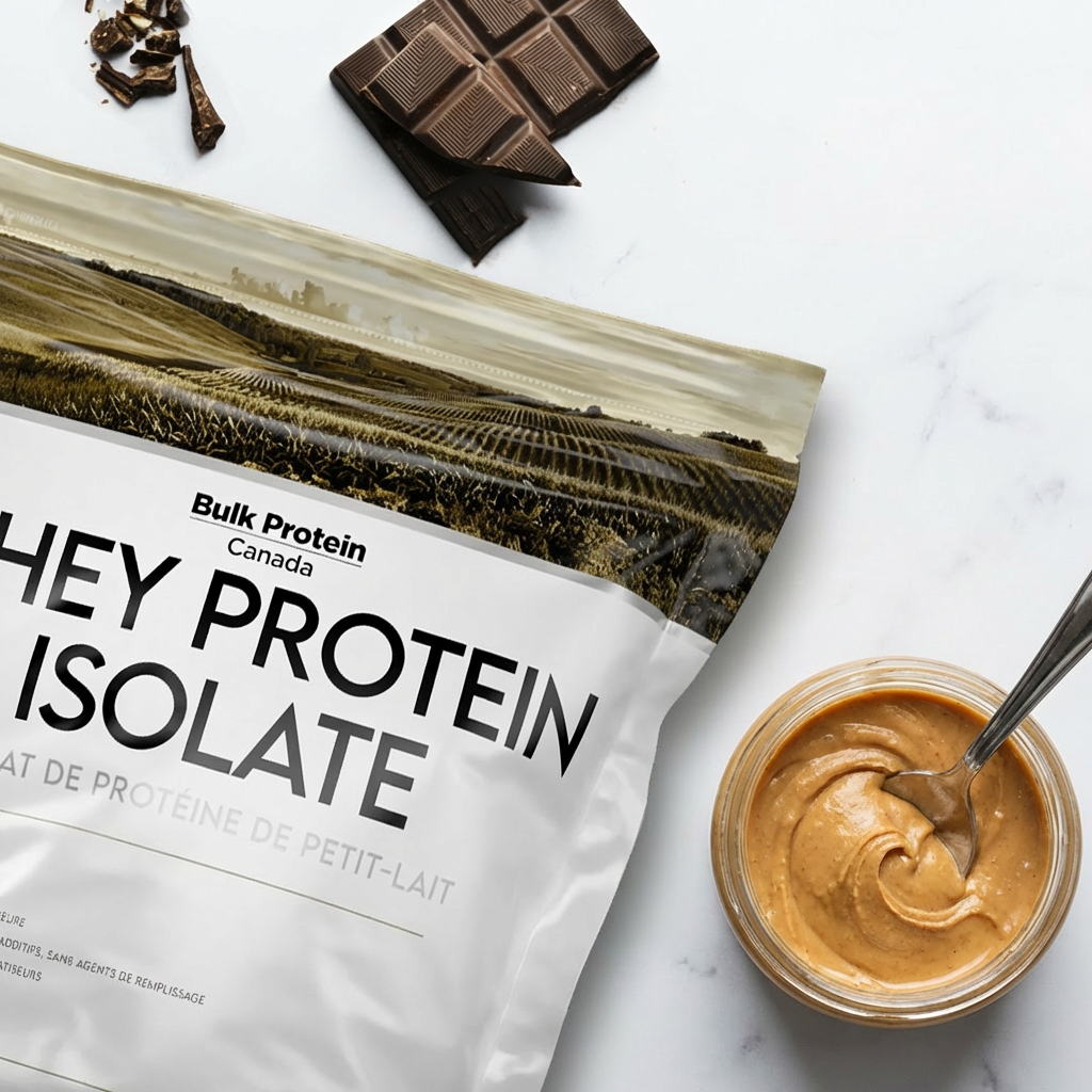 Bulk Protein Canada - Protéine de lactosérum isolée - Poudre canadienne 100 % premium