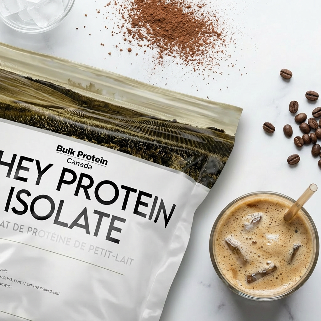 Bulk Protein Canada - Protéine de lactosérum isolée - Poudre canadienne 100 % premium