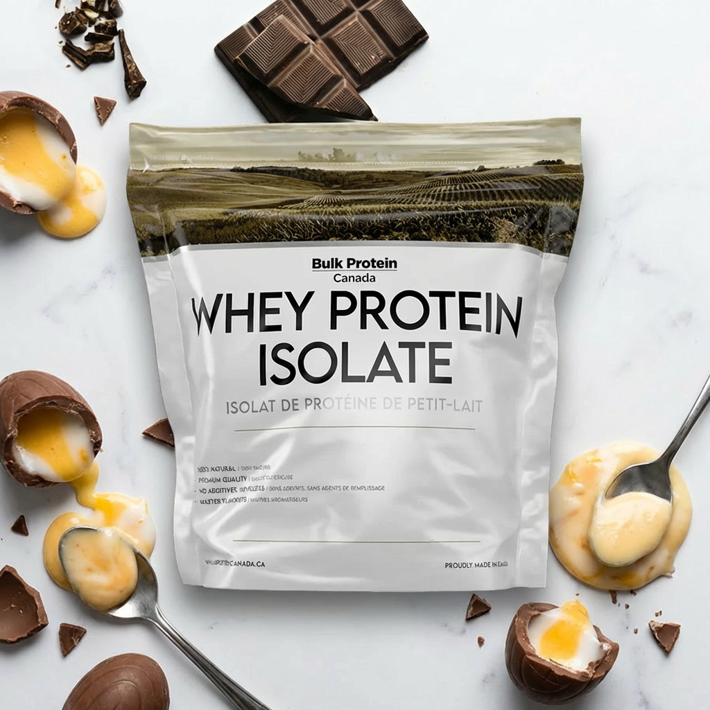 Bulk Protein Canada - Protéine de lactosérum isolée - Poudre canadienne 100 % premium