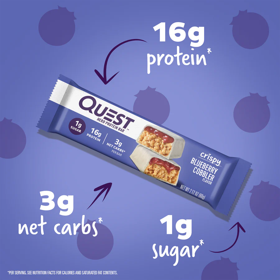 Quest Nutrition - Barre protéinée Crispy Hero - 50 g