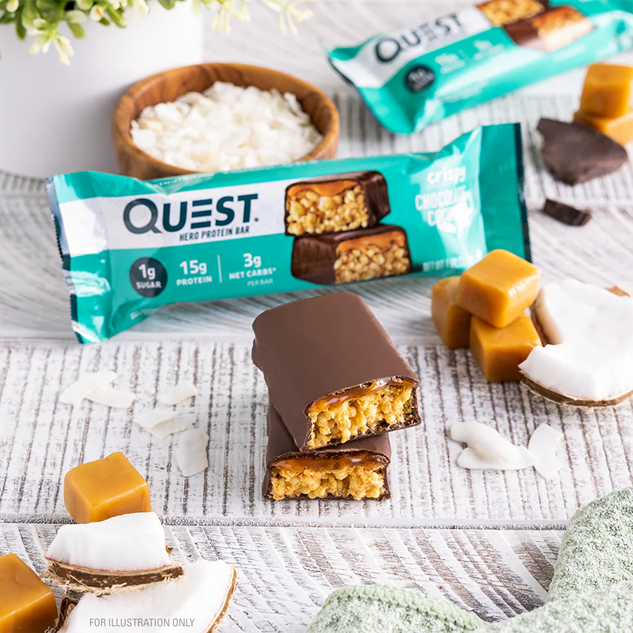 Quest Nutrition - Barre protéinée Crispy Hero - 50 g