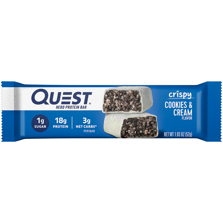 Quest Nutrition - Barre protéinée Crispy Hero - 50 g