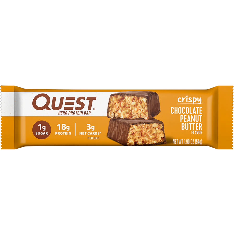 Quest Nutrition - Barre protéinée Crispy Hero - 50 g