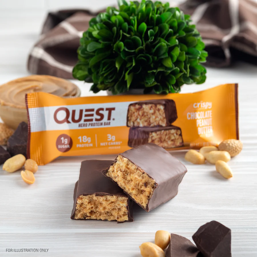 Quest Nutrition - Barre protéinée Crispy Hero - 50 g