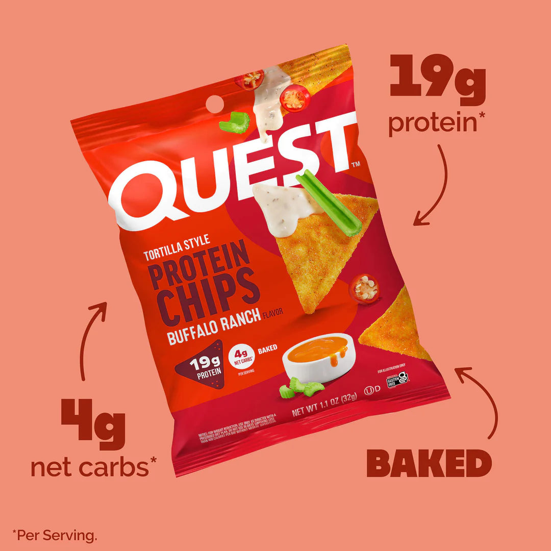 Quest Nutrition - Chips protéinées style tortilla - 32 g