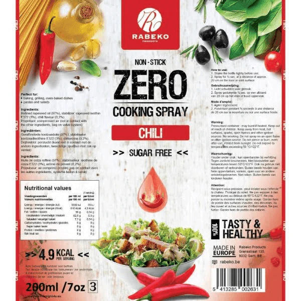 Rabeko - Zero Cooking Spray - 200ml