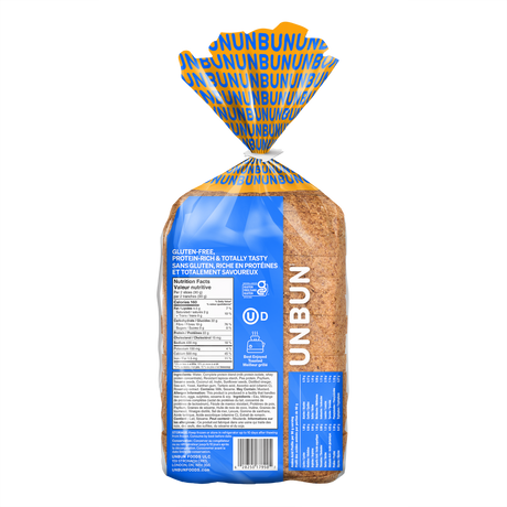 Unbun Foods - Complete Protein Seeded Bread - 535g