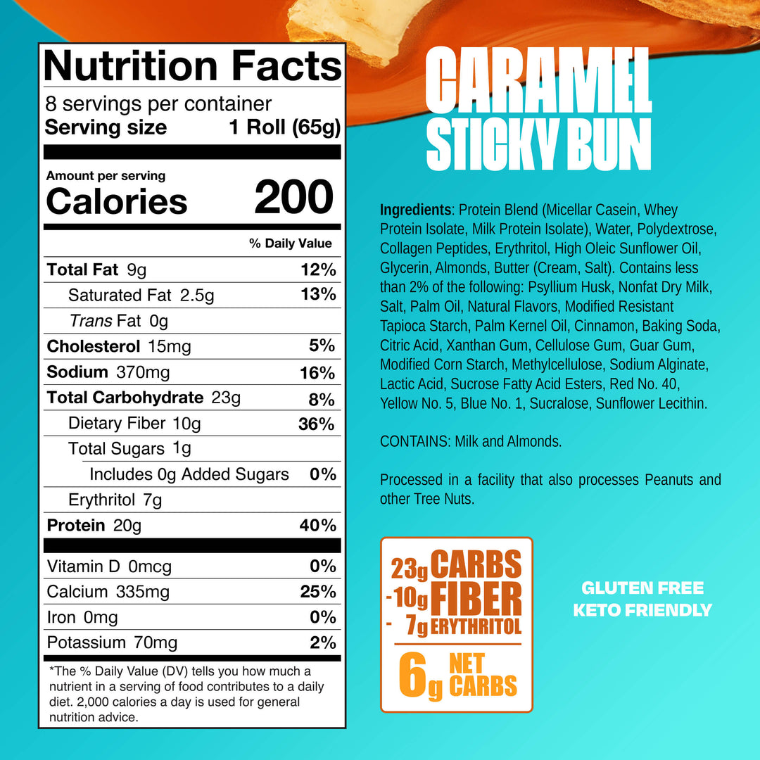 Legendary Foods - Brioche protéiné - 63 g