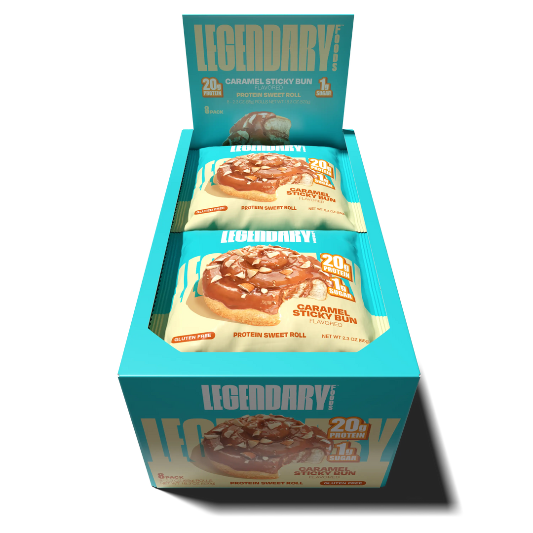 Legendary Foods - Brioche protéinée - Boîte de 8