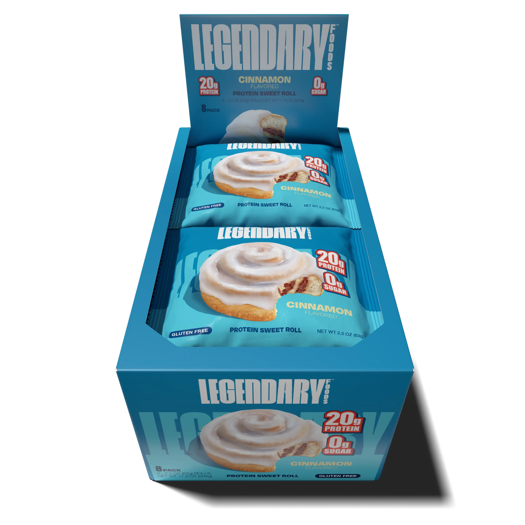 Legendary Foods - Brioche protéinée - Boîte de 8