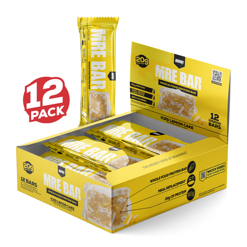 Redcon1 MRE Bar - Meal Replacement (1 Box/12 bars)
