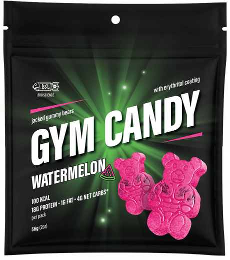 Gain Gummies - Gym Candy Protein Bears - 2oz