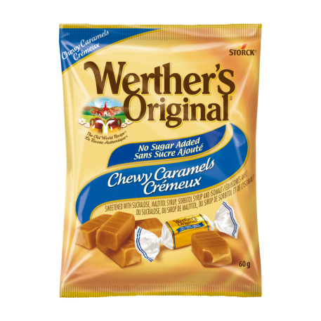Werther's Original - Bonbons à mâcher sans sucre - 78 g