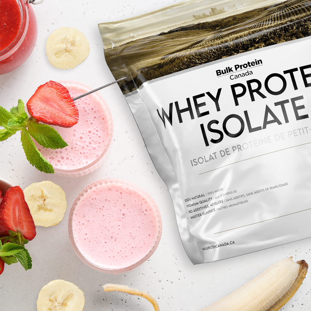 Bulk Protein Canada - Protéine de lactosérum isolée - Poudre canadienne 100 % premium