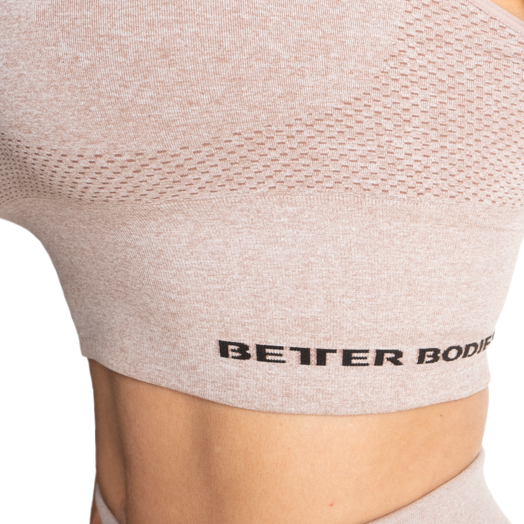 Betterbodies Astoria Seamless Short Bra White Sand