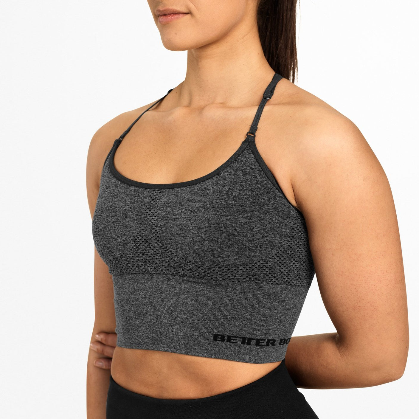 Betterbodies Astoria Seamless Bra Graphite Melange