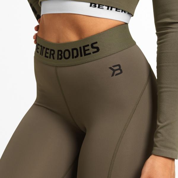 Collants BetterBodies HighBridge vert délavé