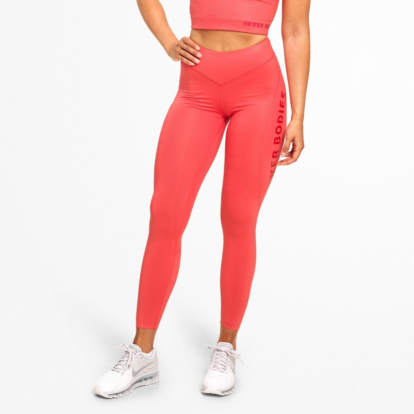 BetterBodies Vesey Tights Sunset Red