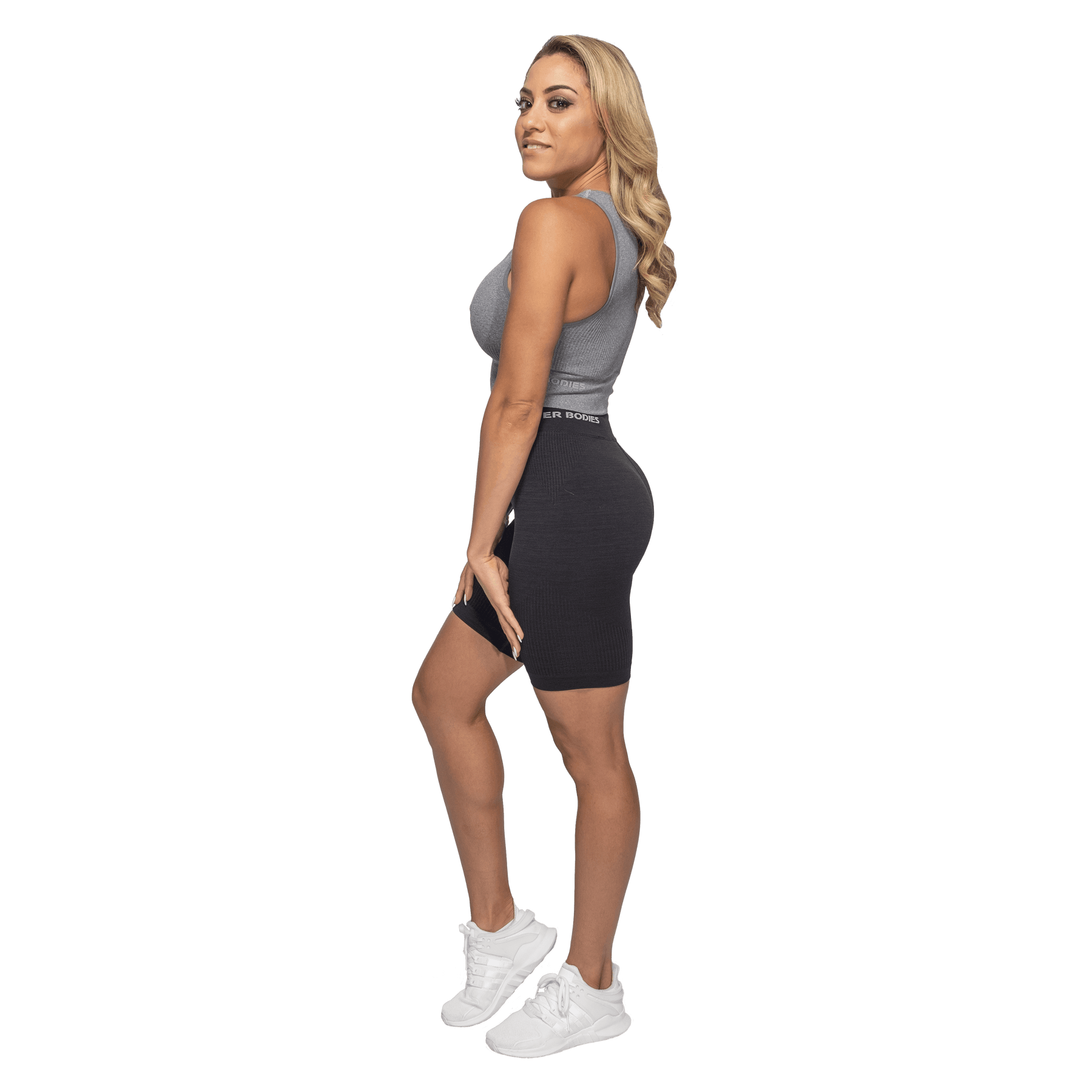 BetterBodies Rib Seamless Top Grey