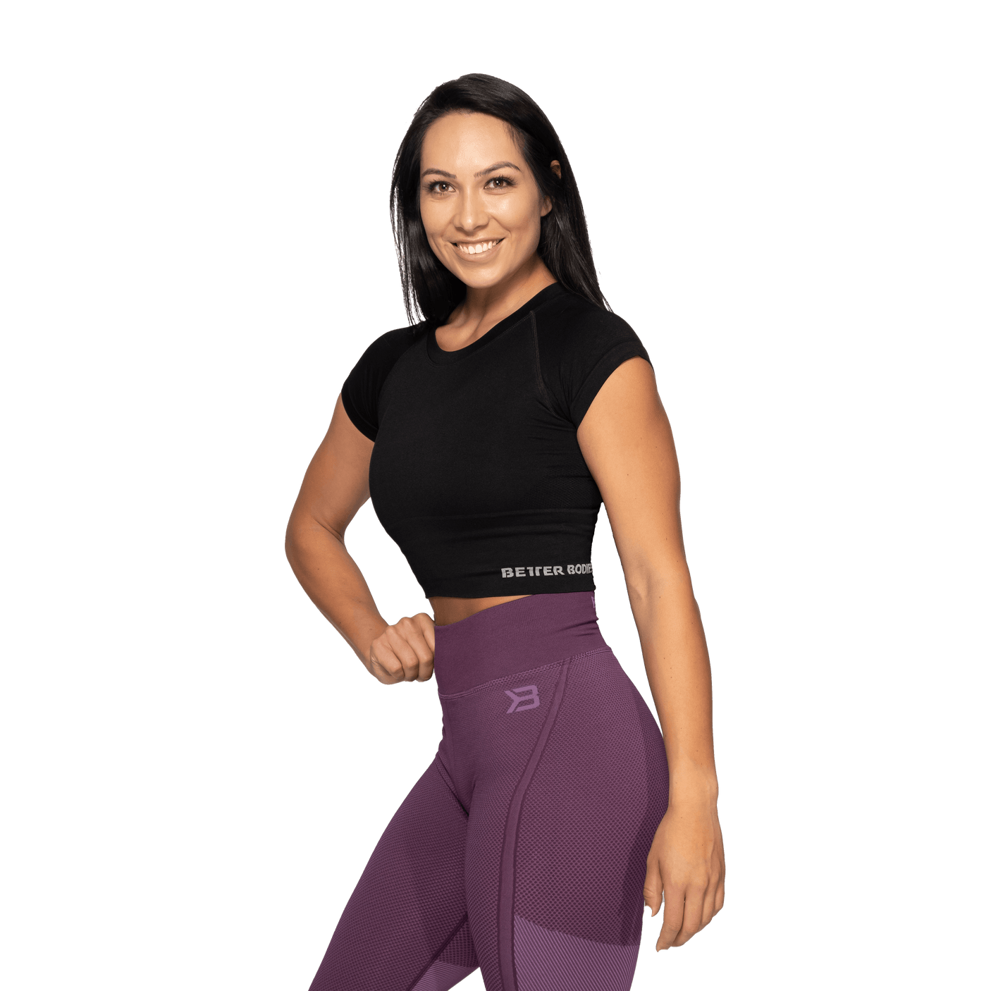 BetterBodies Astoria Seamless Tee Black