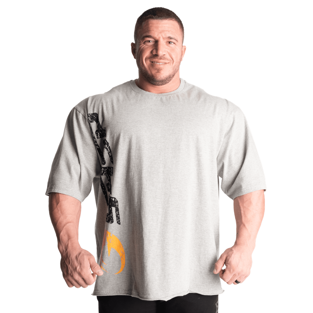 Gasp Iron Tee Grey Melange