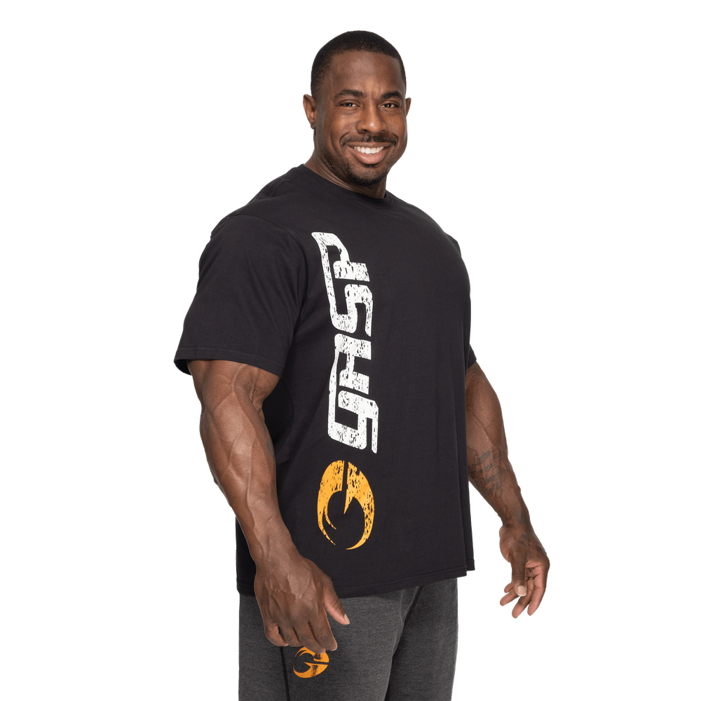 Gasp Original Tee Light Noir/Blanc