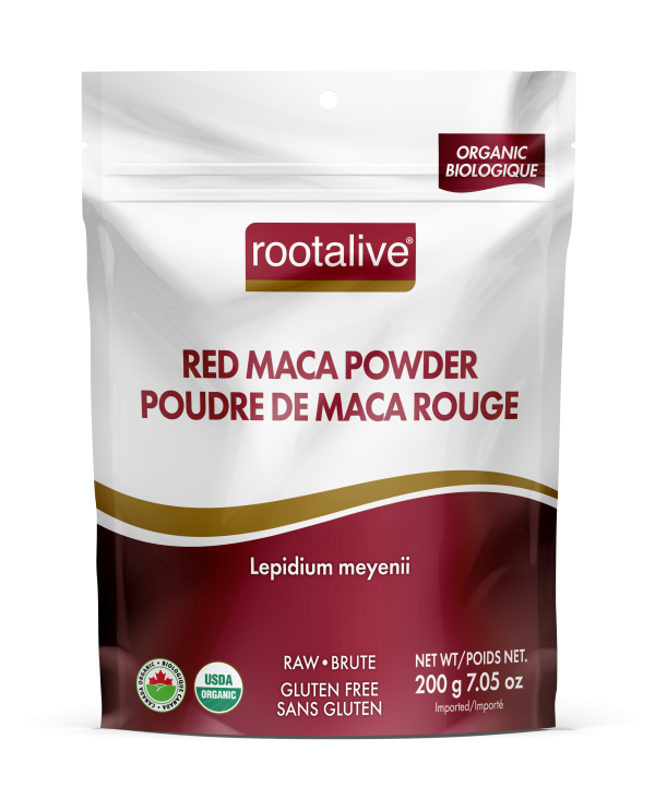 Poudre de maca rouge Root Alive 200 g