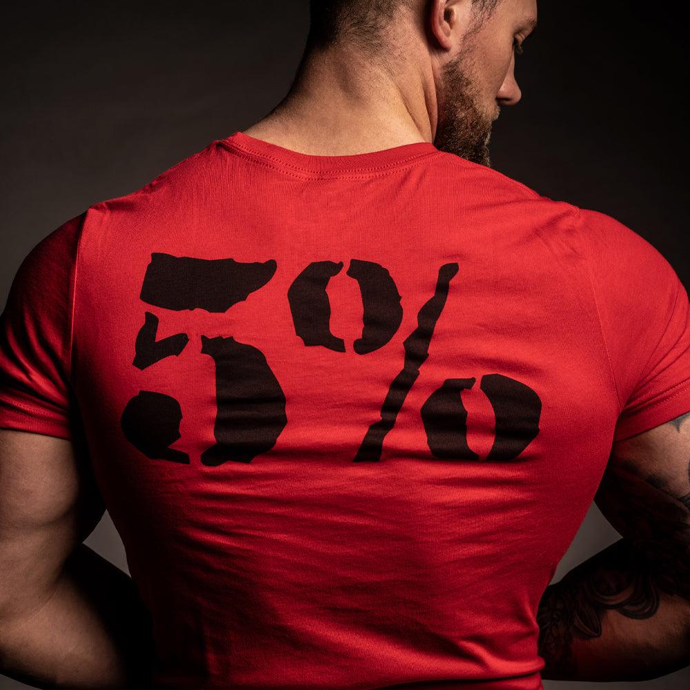 5% Nutrition - Love It Kill It T-Shirt - Red