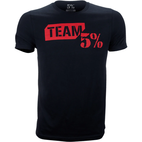 5% Nutrition - Team 5% T-Shirt - Black